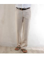 Sand linen men's pants