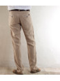 Pantalon homme lin beige